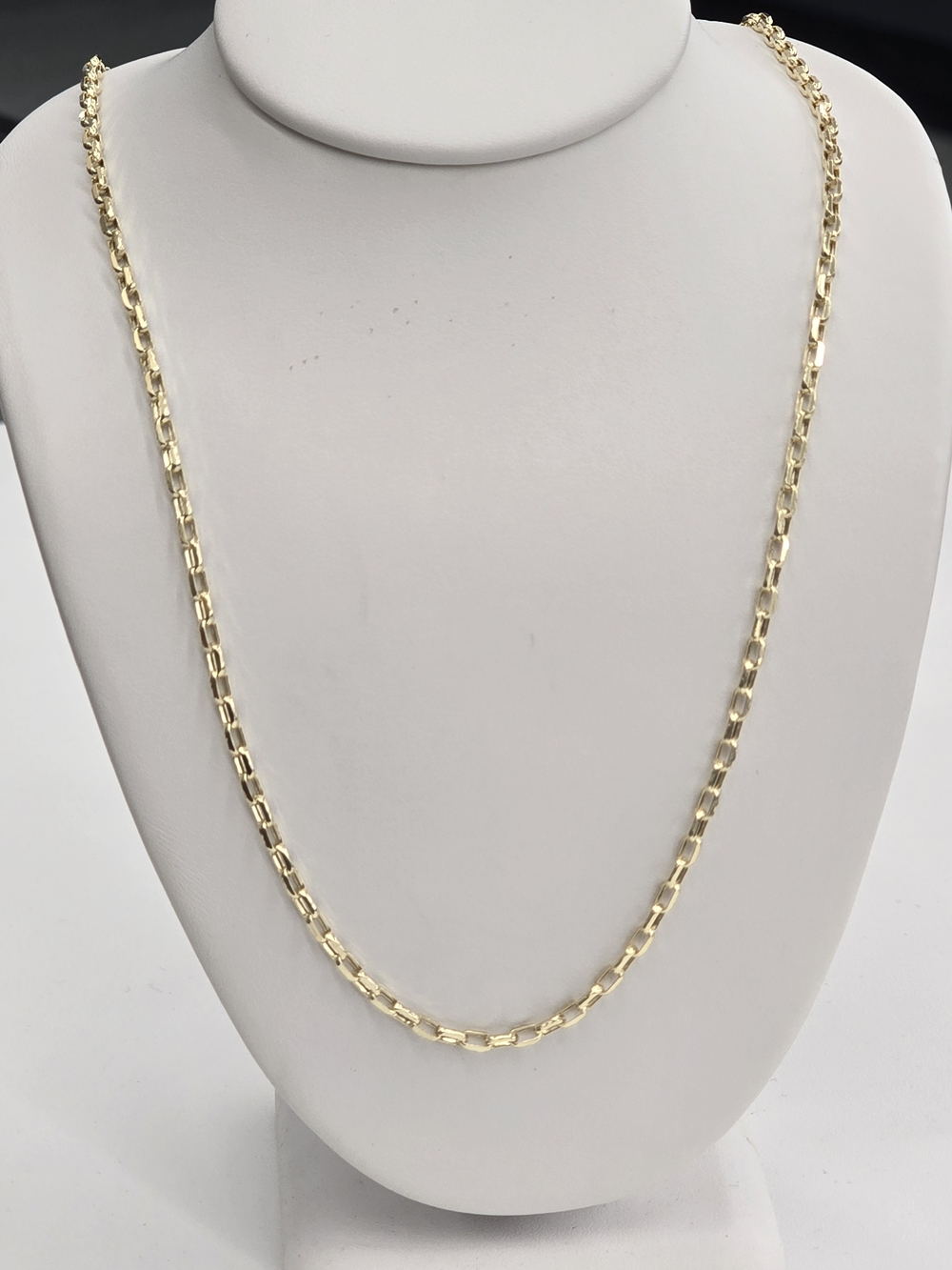 10kt Real Gold Rolo Style Chain 2mm 19 Inches